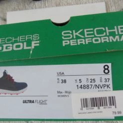 SKETCHERS ULTRA FLIGHT MAX-MOJO LADIES NAVY GOLF SHOES SIZE 5 - EU 38 SOLD -Spares Shop DSC00453 600x450 1