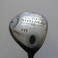 CALLAWAY BIG BERTHA STEELHEAD 111 11 WOOD LADIES GRAPHITE SHAFT - SOLD