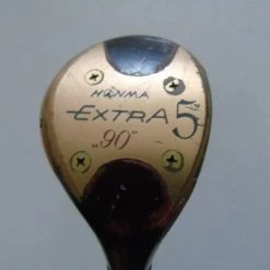 HONMA EXTRA 90 PERSIMMON 5 WOOD STIFF GRAPHITE SHAFT