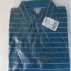 MENS ASHWORTH BLUE STRIPED GOLF SHIRT SIZE LARGE - RRP £49.99 - LAST ONE -Spares Shop DSC04640 600x450 1