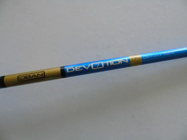 OBAN DEVOTION O5 FLEX 75GRMS 3 WOOD SHAFT - REDUCED!!! 3 OBAN DEVOTION O5 FLEX 75GRMS 3 WOOD SHAFT - REDUCED!!!