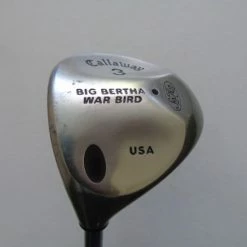 CALLAWAY BIG BERTHA WAR BIRD 3 WOOD REGULAR MATCHING GRAPHITE SHAFT LH