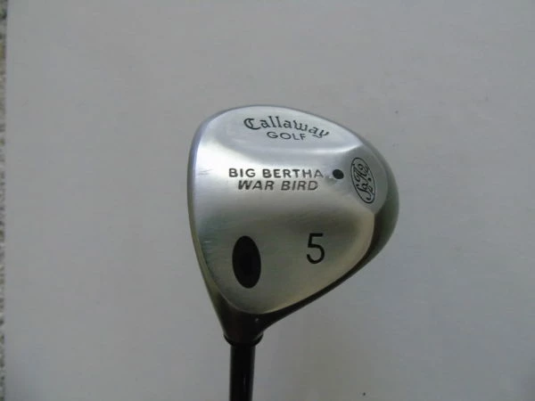 CALLAWAY BIG BERTHA WAR BIRD 5 WOOD REGULAR MATCHING GRAPHITE SHAFT LH 3 CALLAWAY BIG BERTHA WAR BIRD 5 WOOD REGULAR MATCHING GRAPHITE SHAFT LH