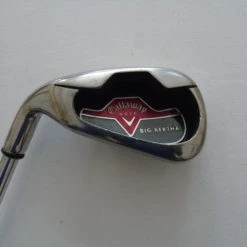 CALLAWAY BIG BERTHA 6 IRON REGULA STEEL SHAFT - LH