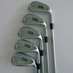 ADAMS IDEA CMB FORGED TUNGSTEN IRON SET 6 To PW STIFF KBS TOUR C-TAPER 120 SHAFT - SOLD