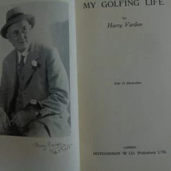 MY GOLFING LIFE By Harry Vardon - 1933 1st Edition -Spares Shop DSC08298 600x450 1
