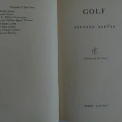 GOLF By Bernard Dawin - 1954 1st Edition -Spares Shop DSC08312 600x450 1