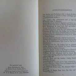 GOLF By Bernard Dawin - 1954 1st Edition -Spares Shop DSC08314 600x450 1