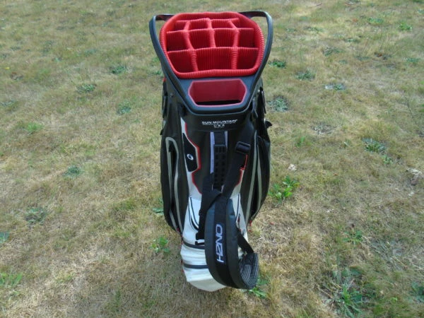 SUN MOUNTAIN H2NO LIGHT WATER PROOF CART BAG - SOLD 4 SUN MOUNTAIN H2NO LIGHT WATER PROOF CART BAG - SOLD - Image 2
