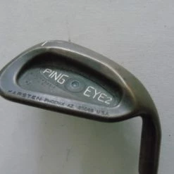 PING EYE 2 + BERYLLIUM LOB WEDGE ZZ LITE STEEL SHAFT BLACK DOT