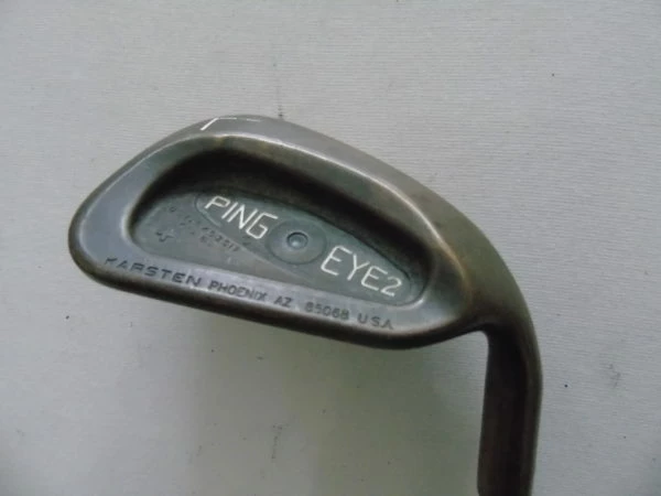 PING EYE 2 + BERYLLIUM LOB WEDGE ZZ LITE STEEL SHAFT BLACK DOT 3 PING EYE 2 + BERYLLIUM LOB WEDGE ZZ LITE STEEL SHAFT BLACK DOT