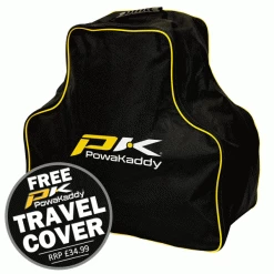 POWAKADDY 2023 CT6 BLACK ELECTRIC GOLF TROLLEY +FREE GIFT -Spares Shop FREEPKCT6COVER 600x600 3