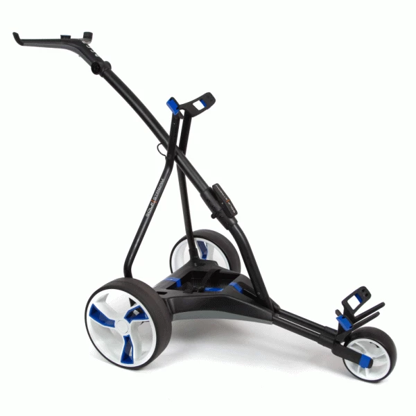 GOLFSTREAM BLUE ELECTRIC GOLF TROLLEY 3 GOLFSTREAM BLUE ELECTRIC GOLF TROLLEY
